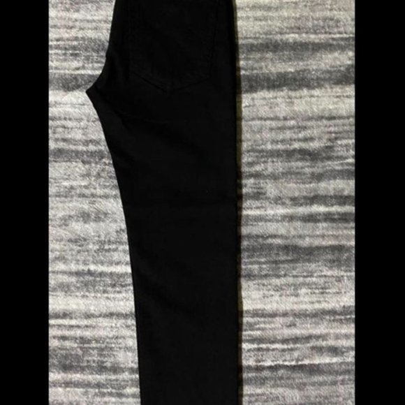 Slim Fit High Waisted Boyfriend Jean Straight Leg Blue Women Size 26 - Picture 2 of 3